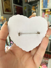 Load image into Gallery viewer, Glitter Bones Boutique Gingham Heart Patch
