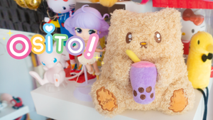 Osito Plush - Boba Bear Bubble Tea Plushie