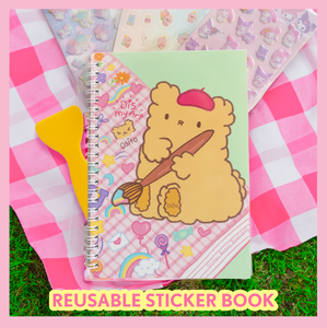 Osito Artist Reusable Sticker Book