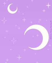 Load image into Gallery viewer, Purple Moon Scrunchie
