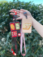 Load image into Gallery viewer, Cafe Osito  Sushi Bento Lanyard and ID Card Case
