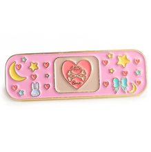 Load image into Gallery viewer, Decora Kawaii Bandage Enamel Pin
