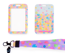 Load image into Gallery viewer, Cafe Osito Konpeito Candy Lanyard and ID Card Case
